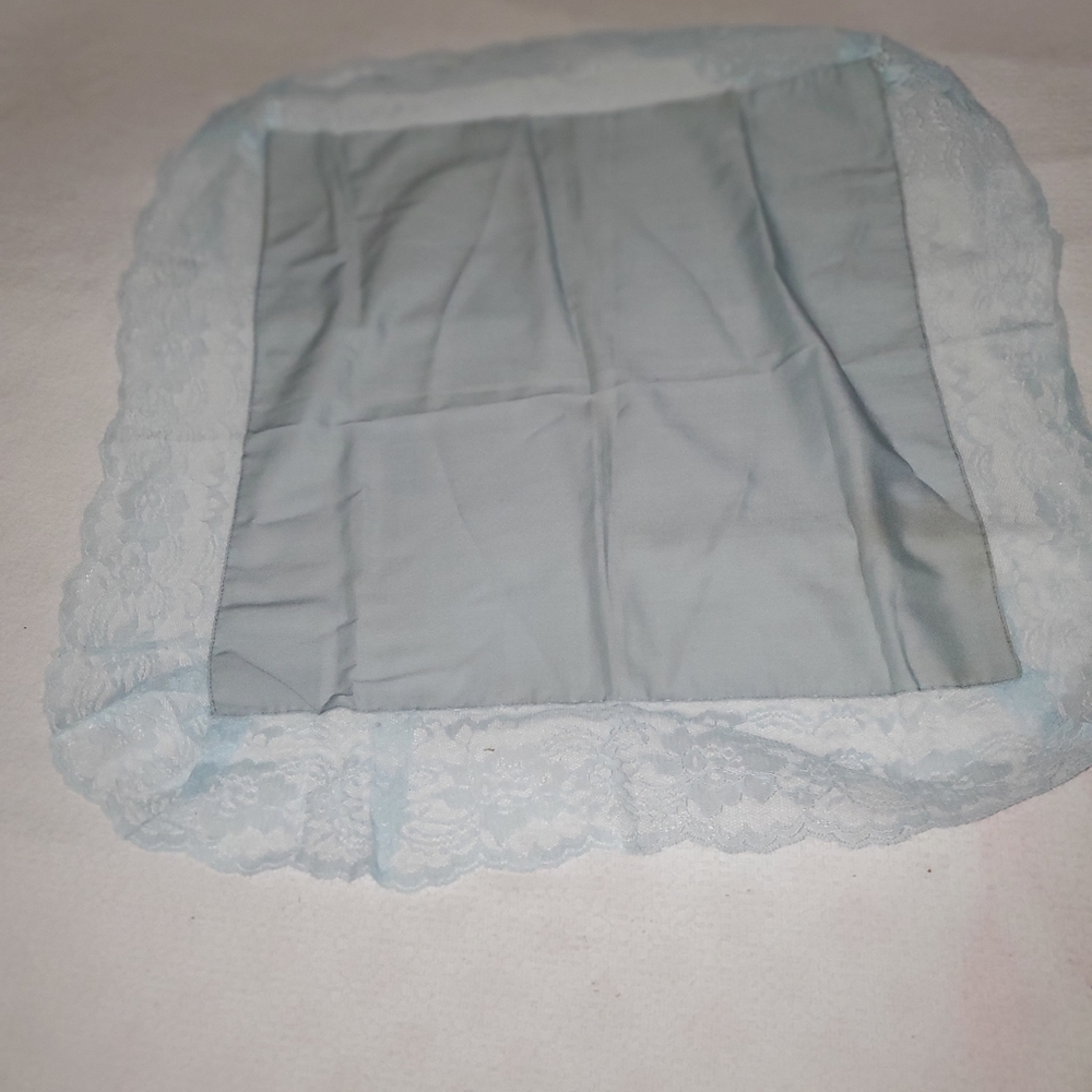 Blue Linen Hankerchief